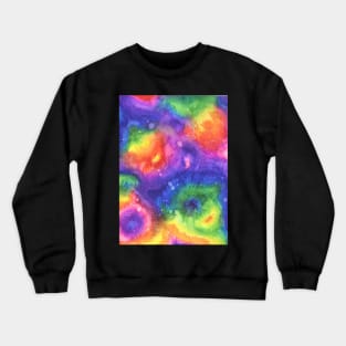 Rainbow Tie Dye Crewneck Sweatshirt